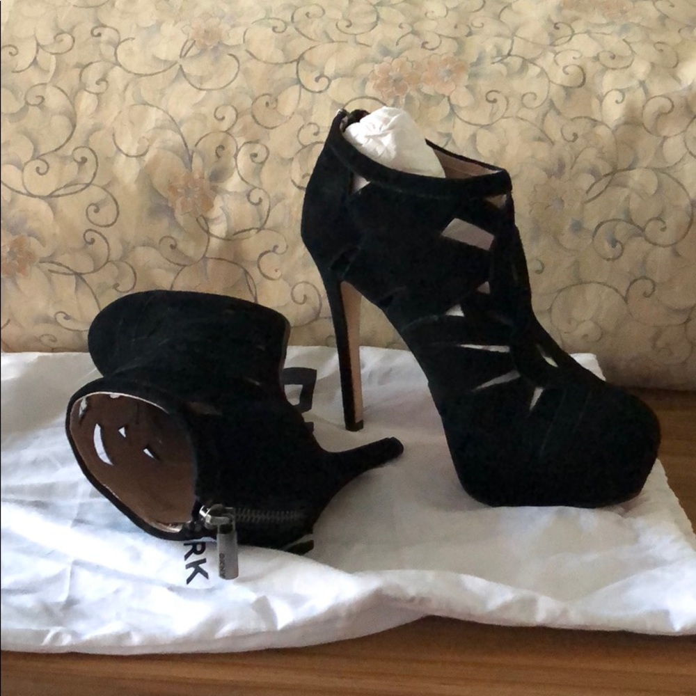 DKNY new suede platform